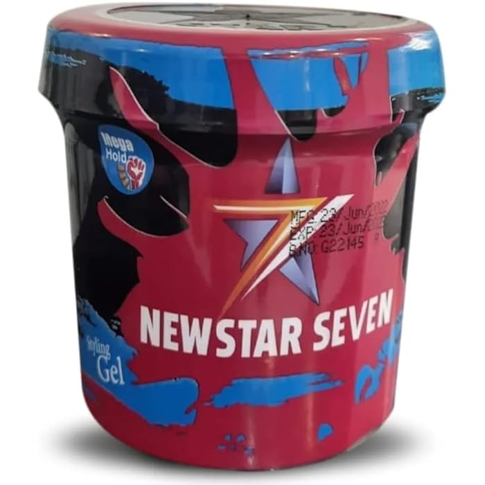 Hair Styling Gel Black 400g - Image 4